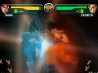 Dragon Ball Z - Budokai, capture d'écran